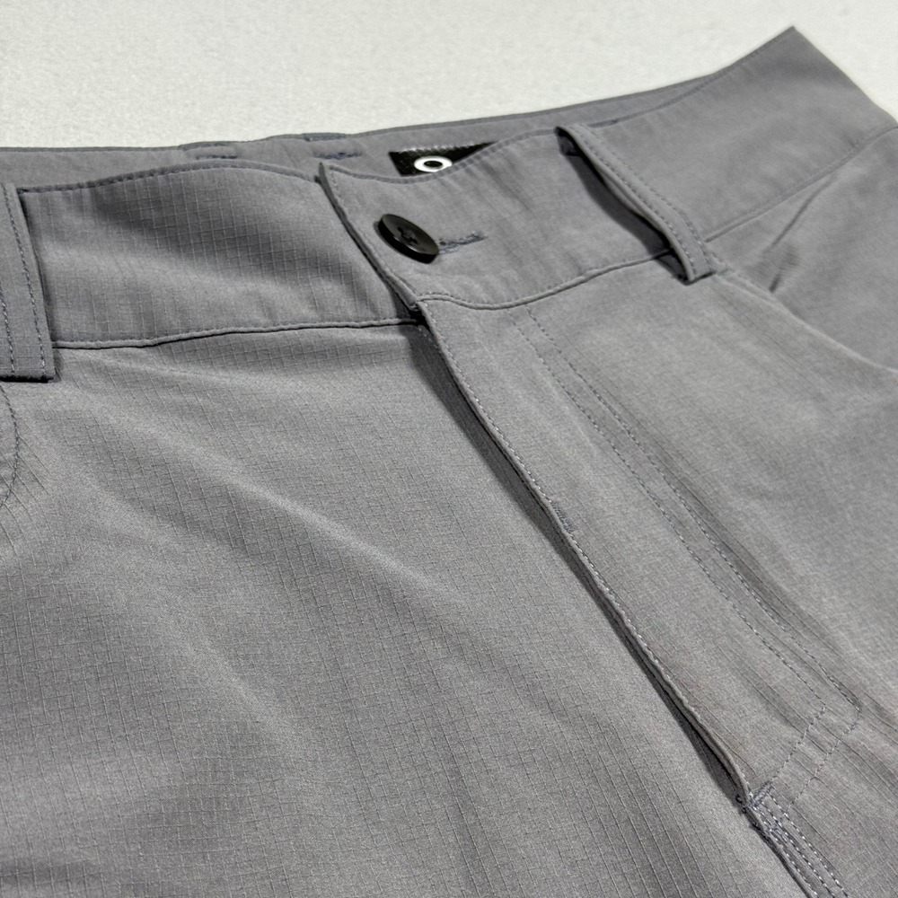 Oakley Mens Performance Fit Ripstop Shorts Gray Size 34 Active Outdoor Casual